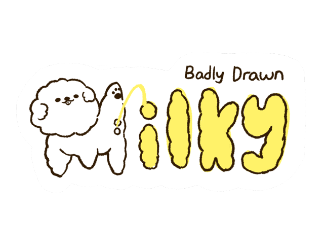 BadlyDrawnMilky logo
